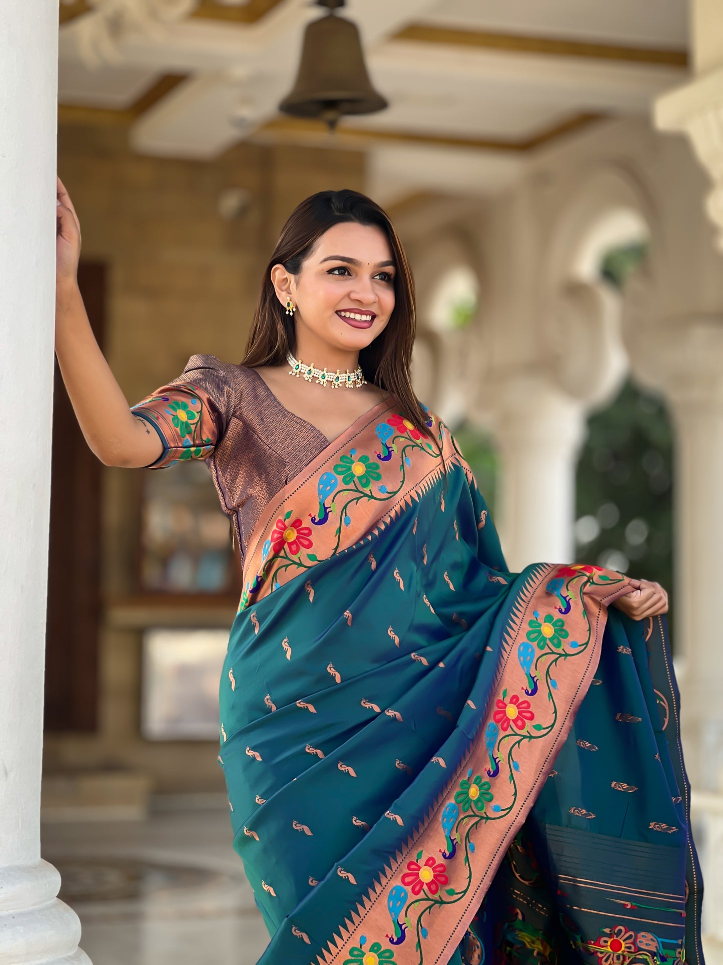 Beautiful Pethani Silk Saree