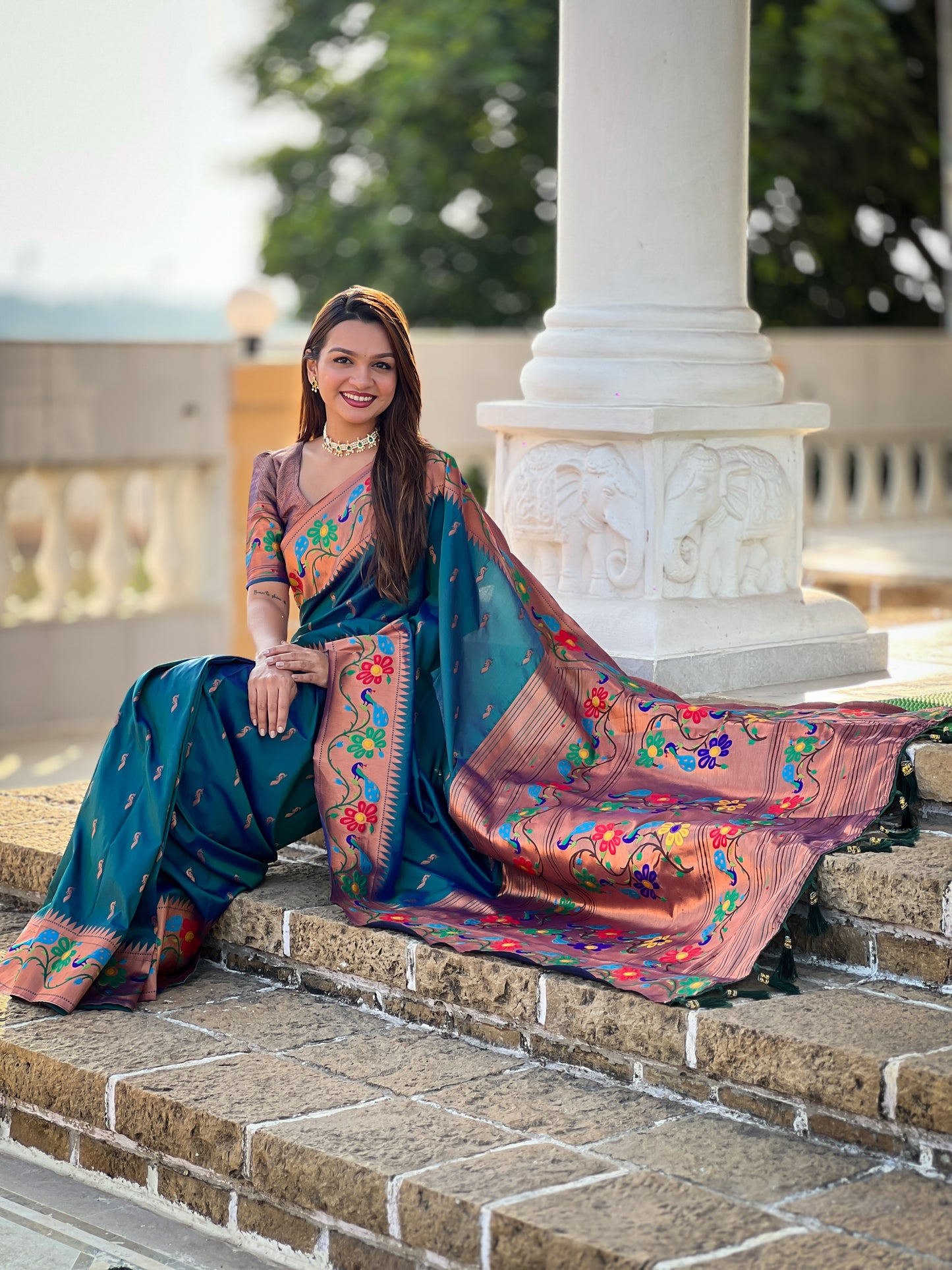 Beautiful Pethani Silk Saree