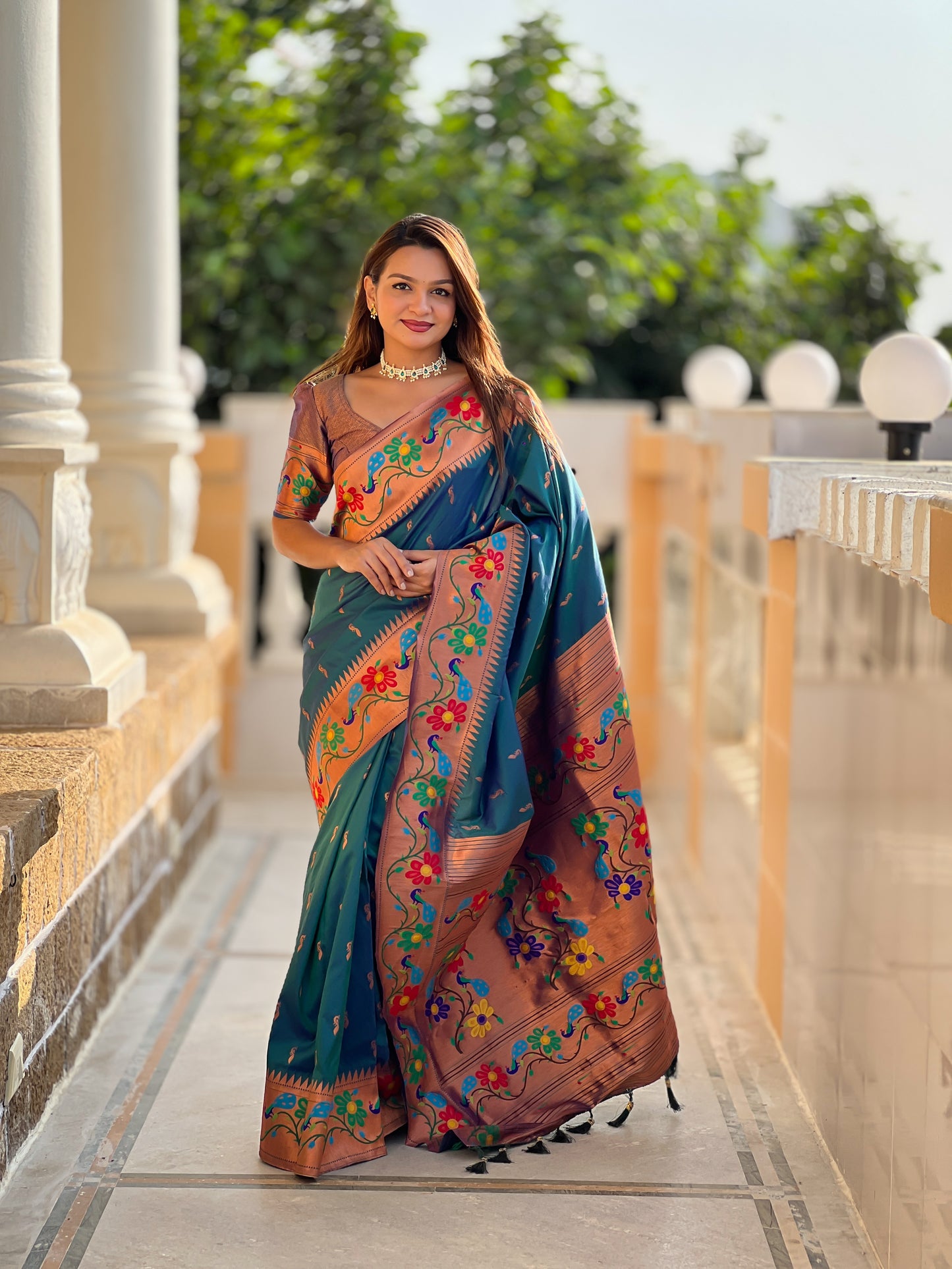 Beautiful Pethani Silk Saree