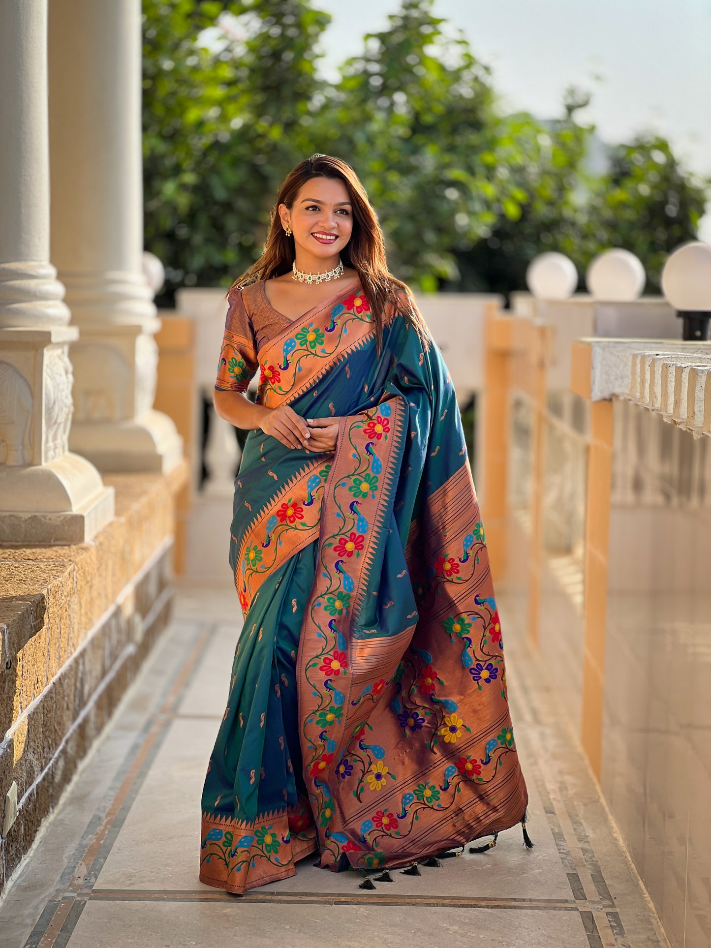 Beautiful Pethani Silk Saree