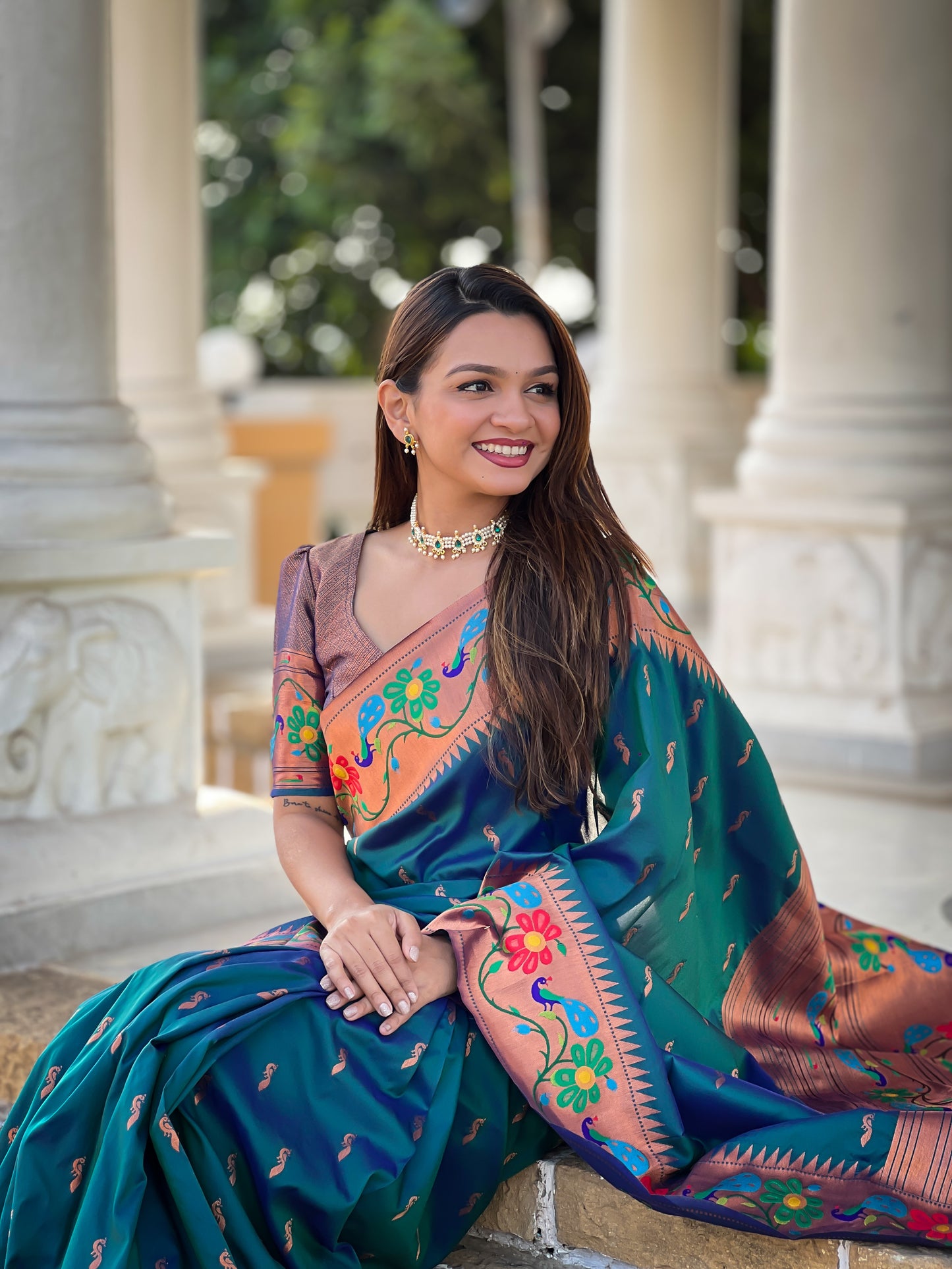 Beautiful Pethani Silk Saree