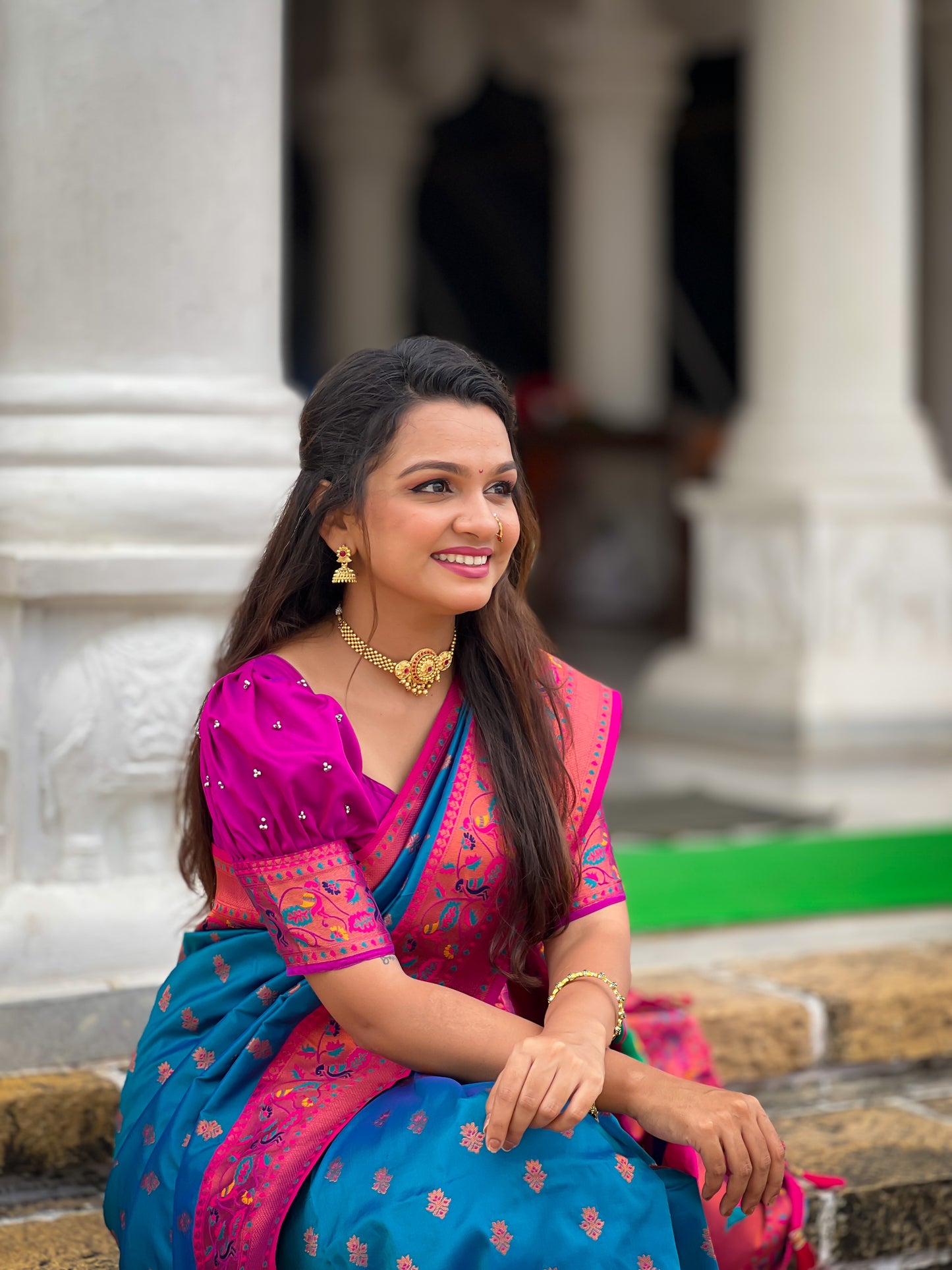 Pretty Premium Quality Soft Silk Paithani Saree