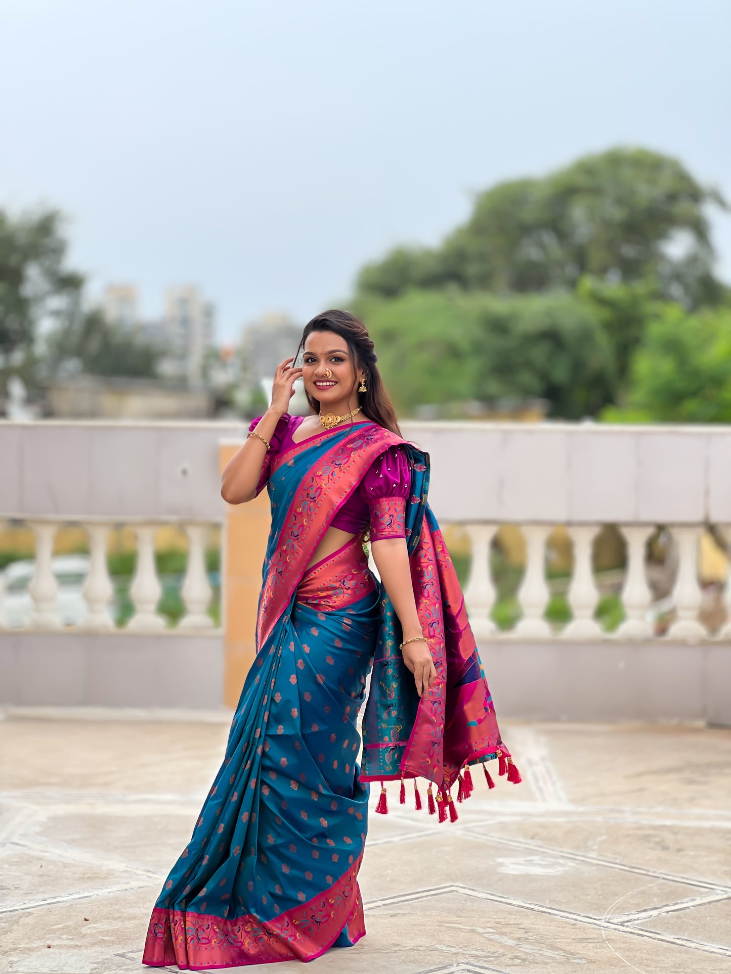 Pretty Premium Quality Soft Silk Paithani Saree