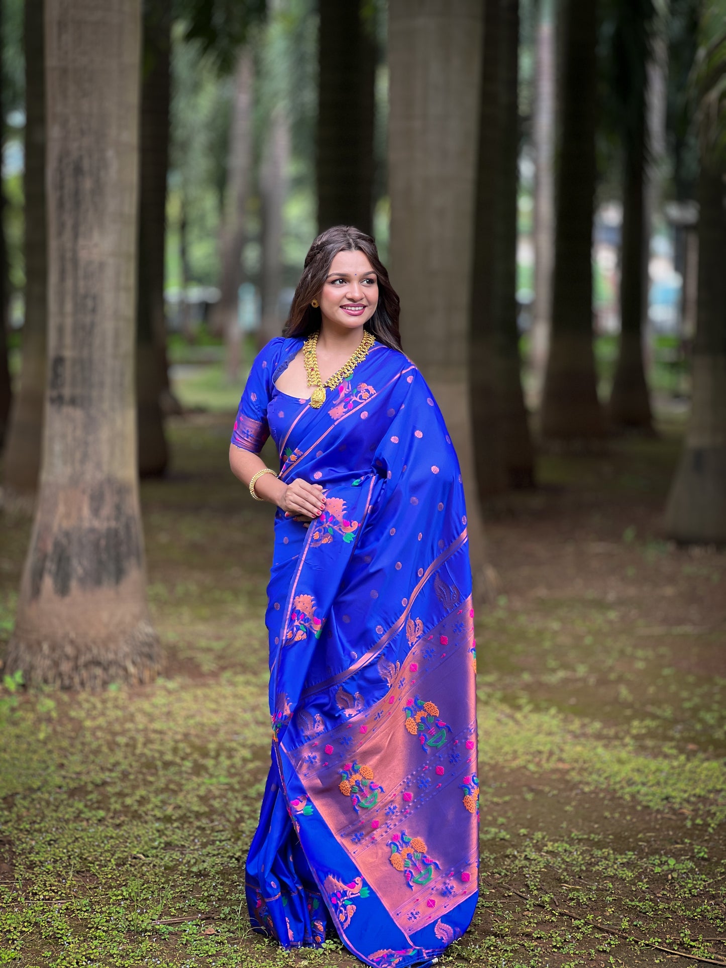 Royal Paithani Women's Silk Saree