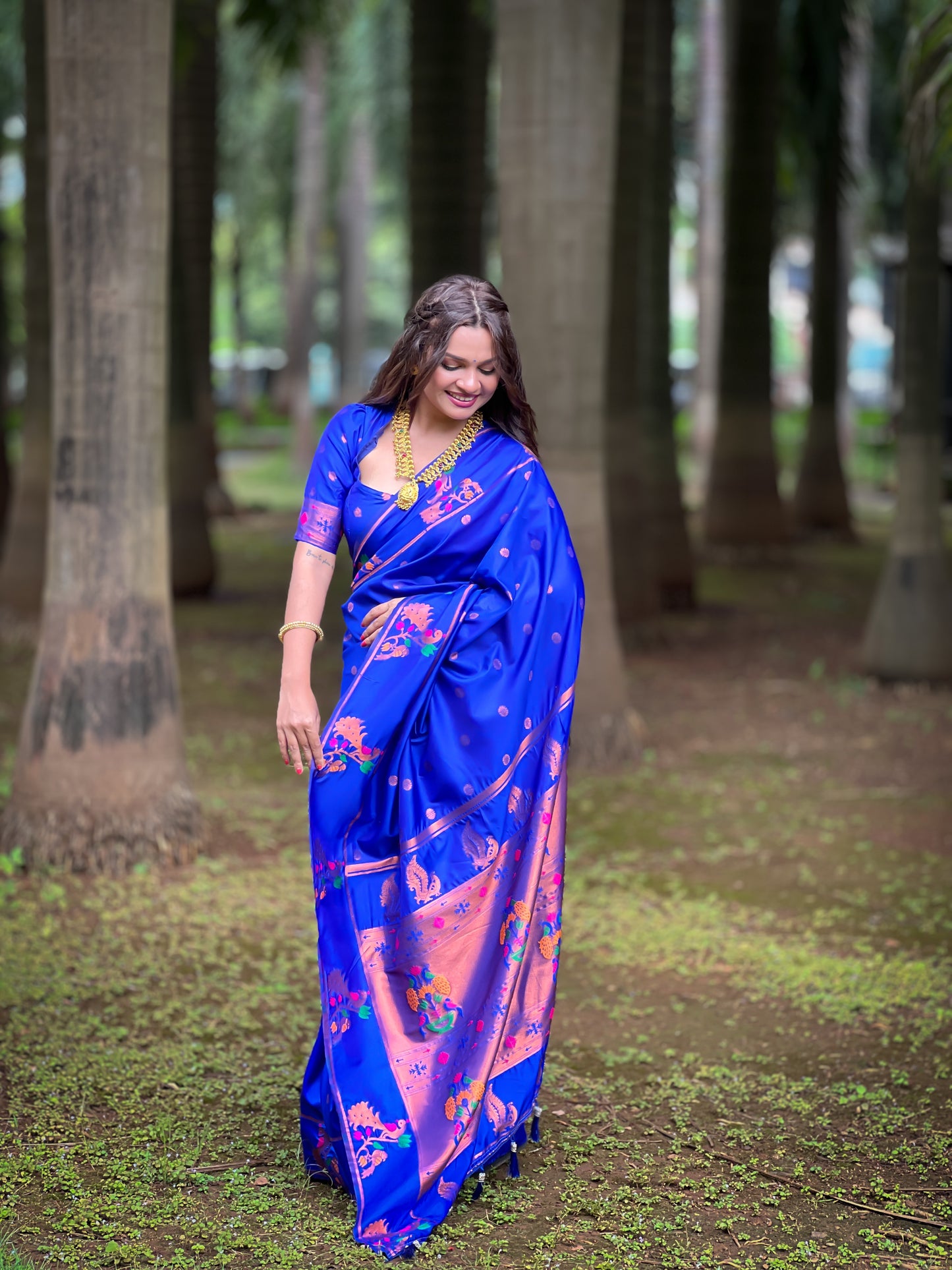 Royal Paithani Women's Silk Saree