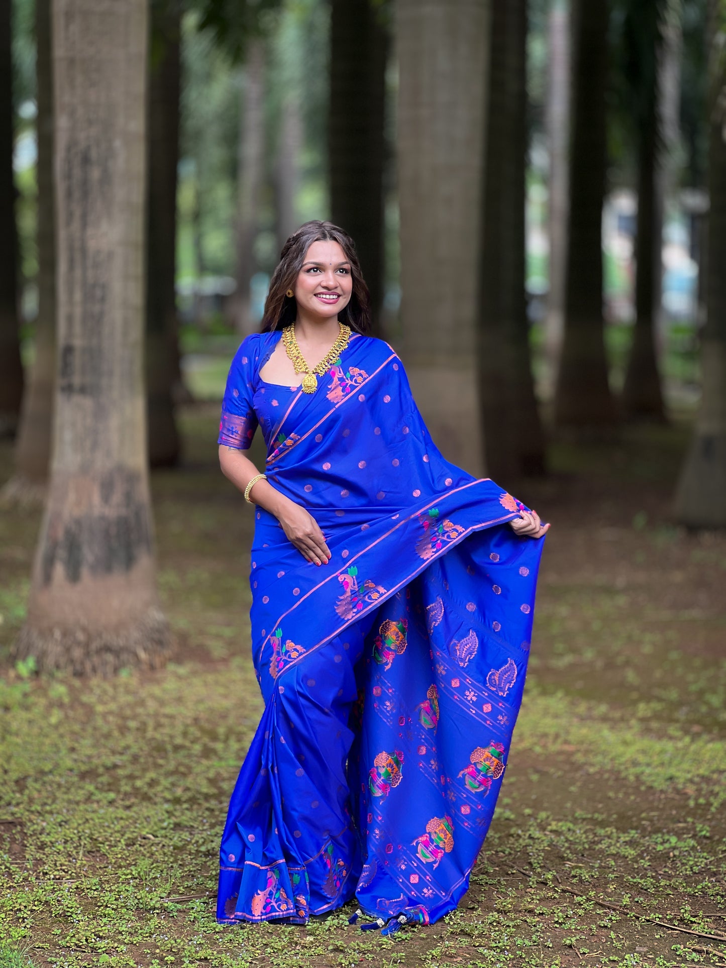 Royal Paithani Women's Silk Saree