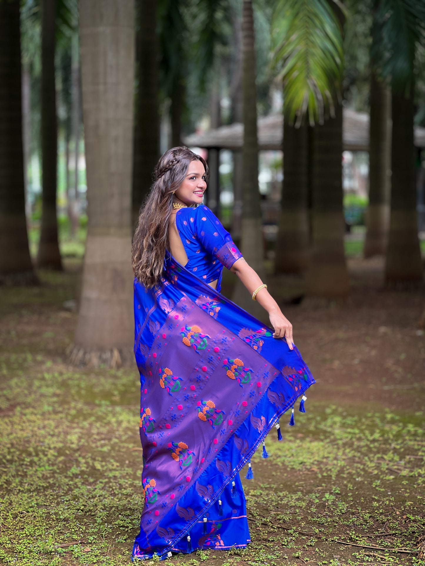 Royal Paithani Women's Silk Saree