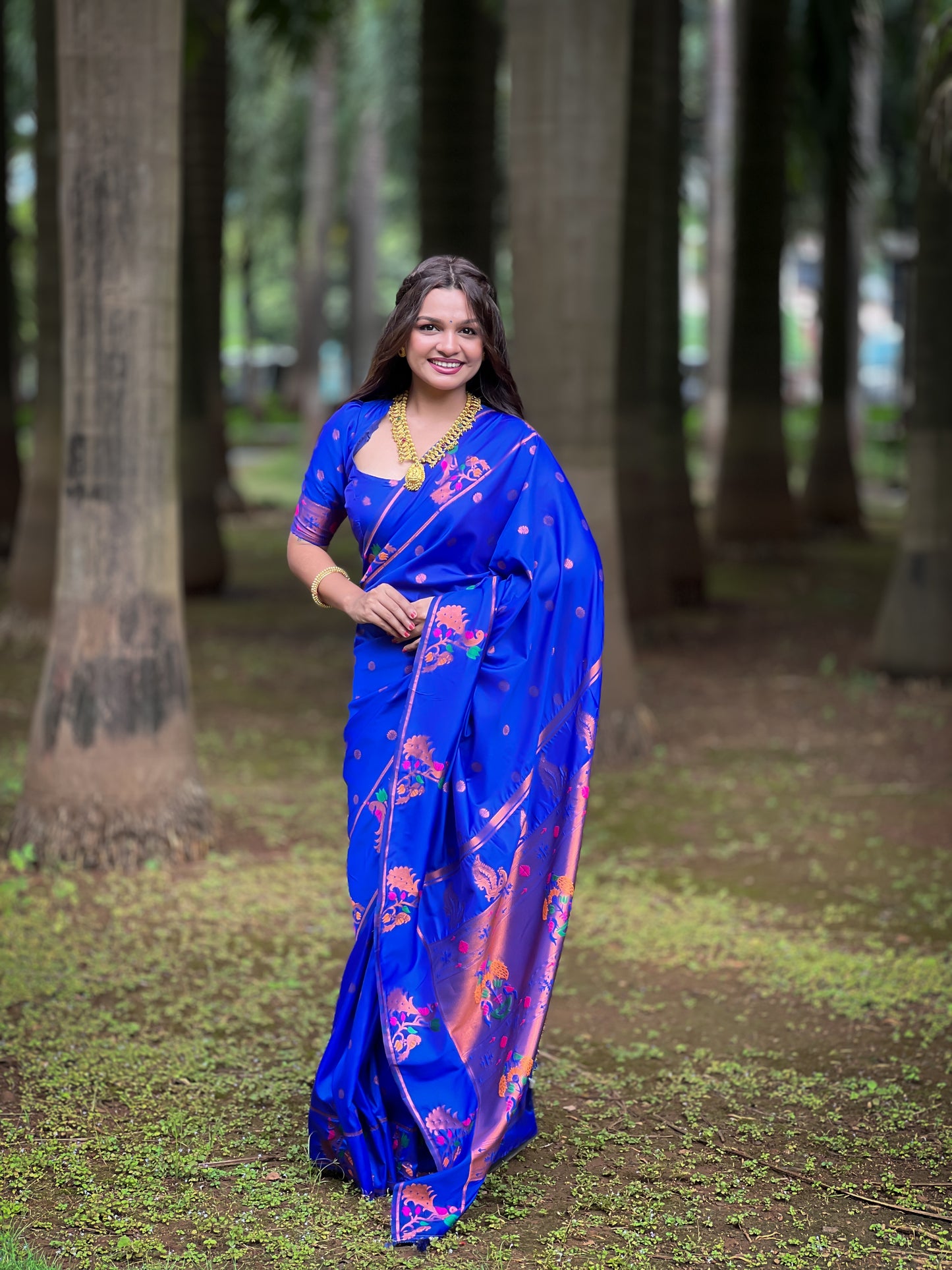 Royal Paithani Women's Silk Saree