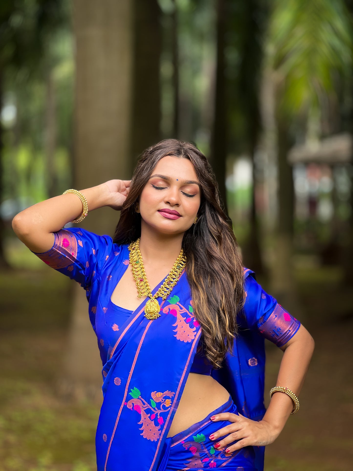 Royal Paithani Women's Silk Saree