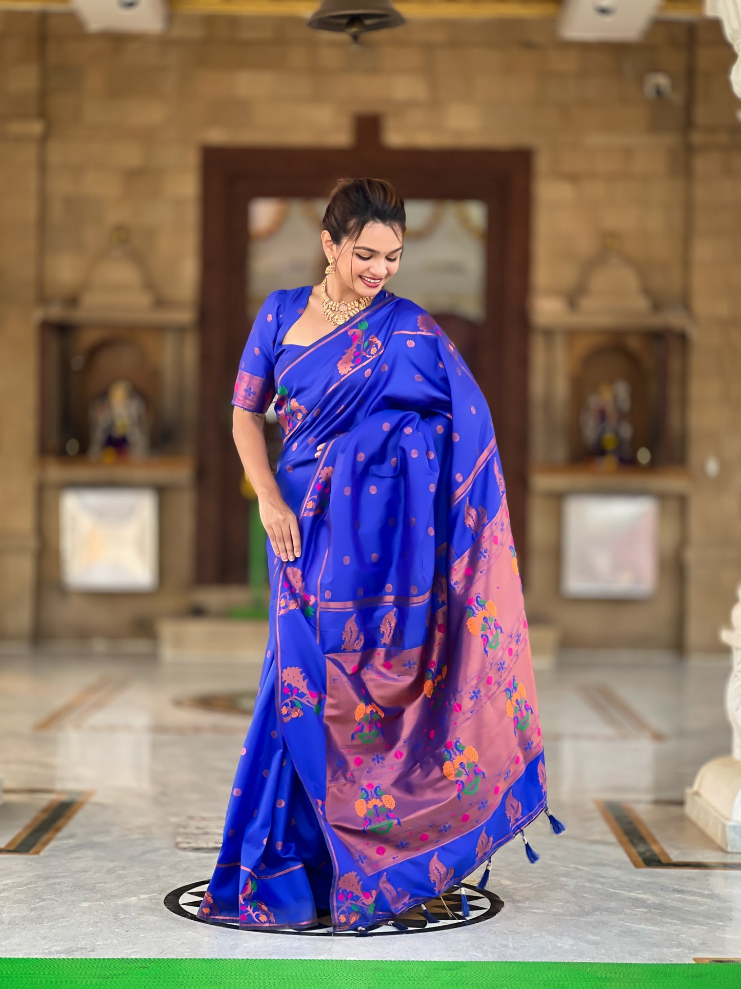 Royal Paithani Women's Silk Saree