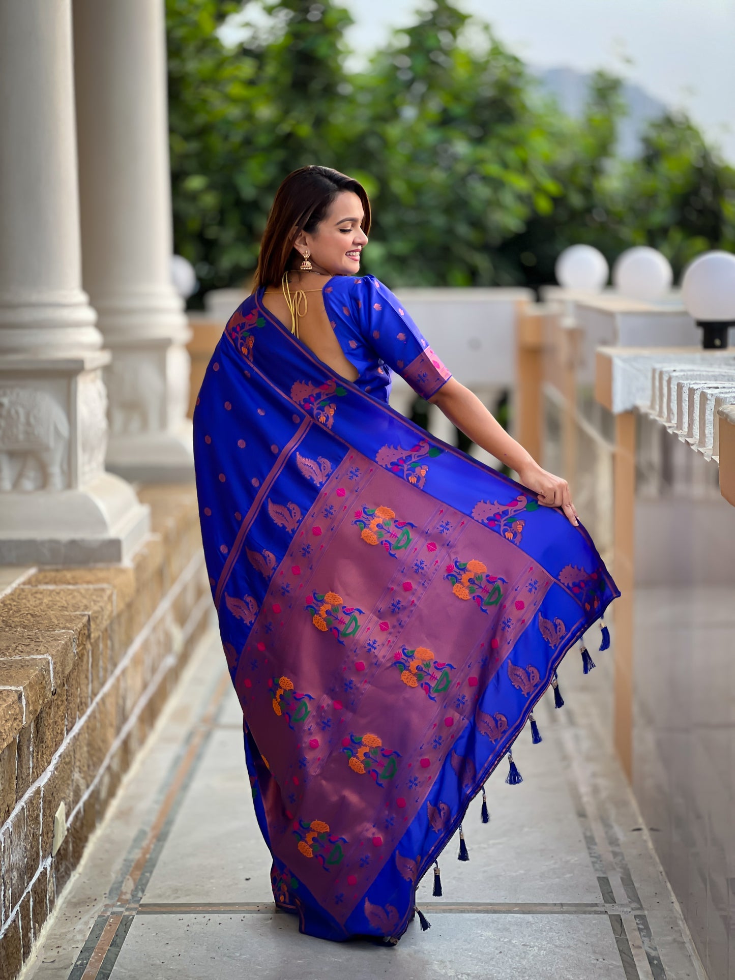 Royal Paithani Women's Silk Saree