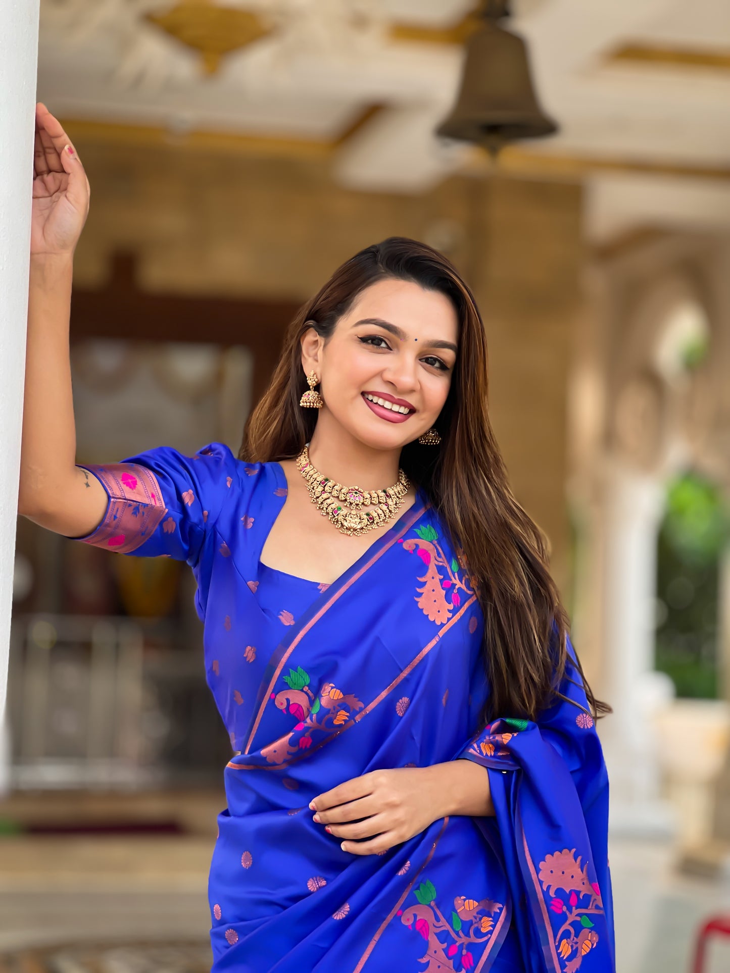 Royal Paithani Women's Silk Saree