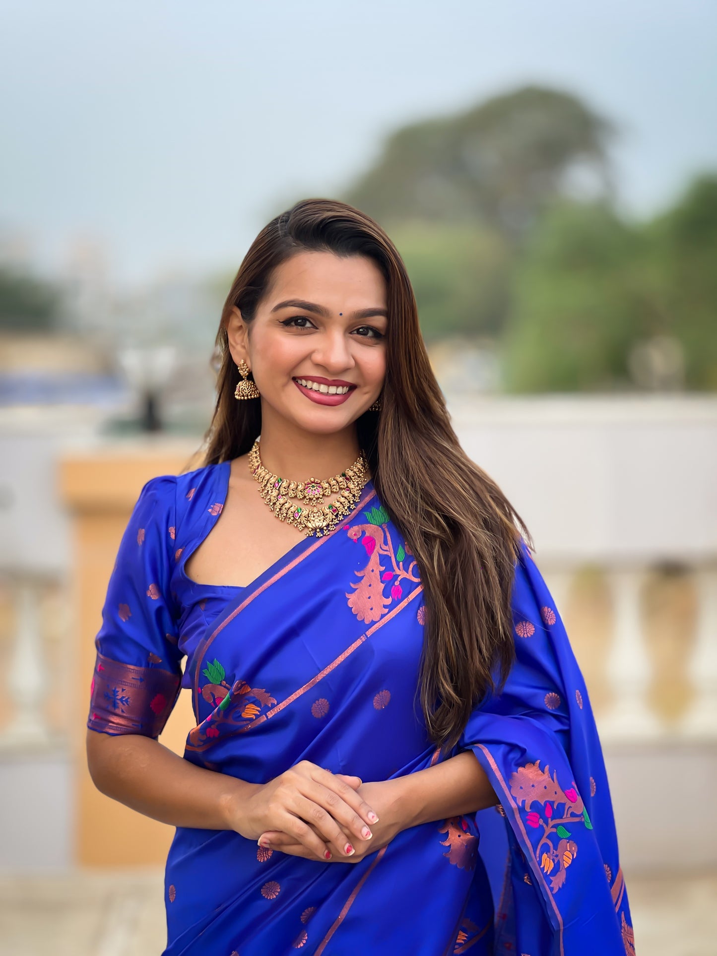 Royal Paithani Women's Silk Saree