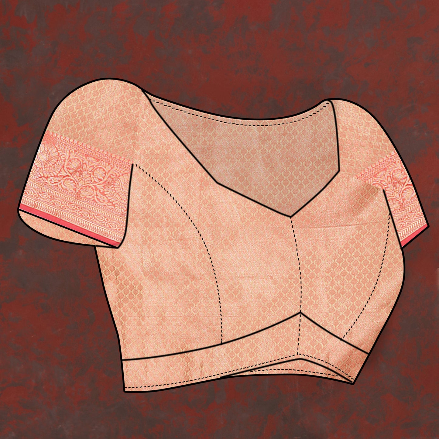 Soft Katan Silk Saree with Zari Weaving Design
