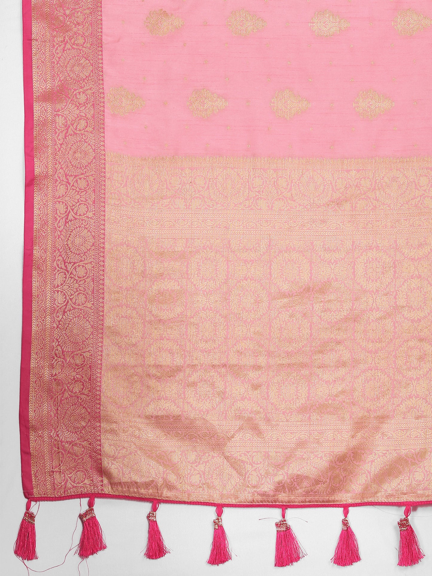 Soft Katan Silk Saree with Zari Weaving Design