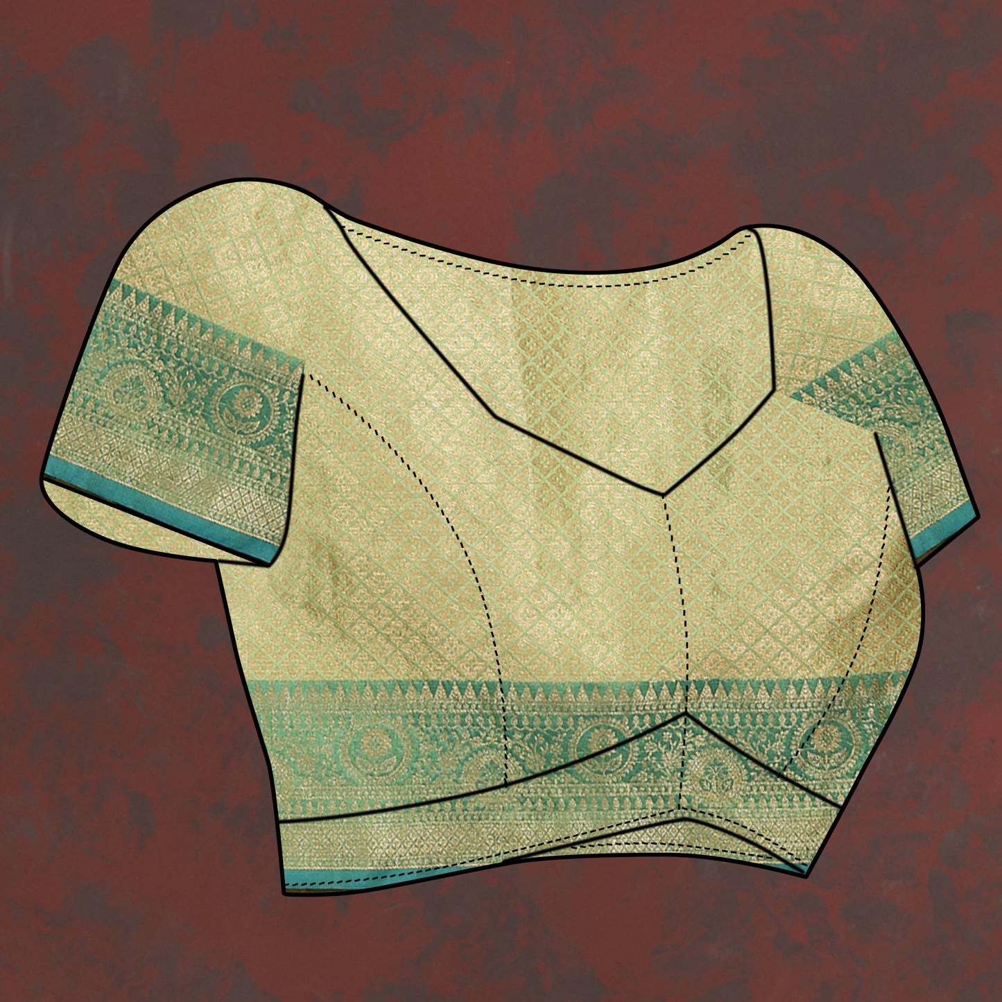 Soft Katan Silk Saree with Zari Weaving Design