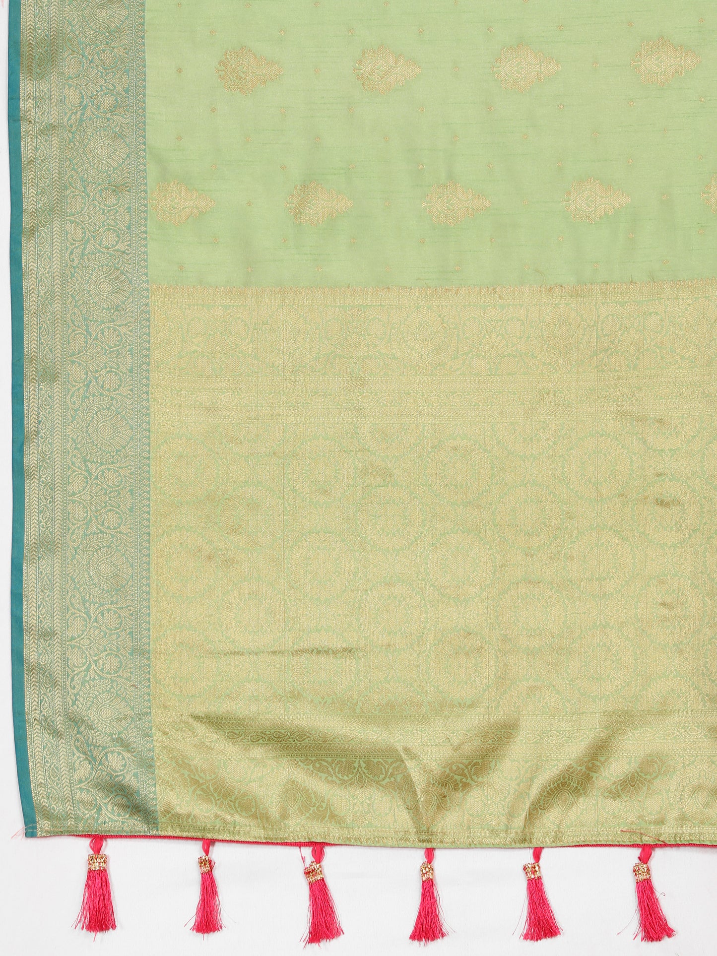 Soft Katan Silk Saree with Zari Weaving Design