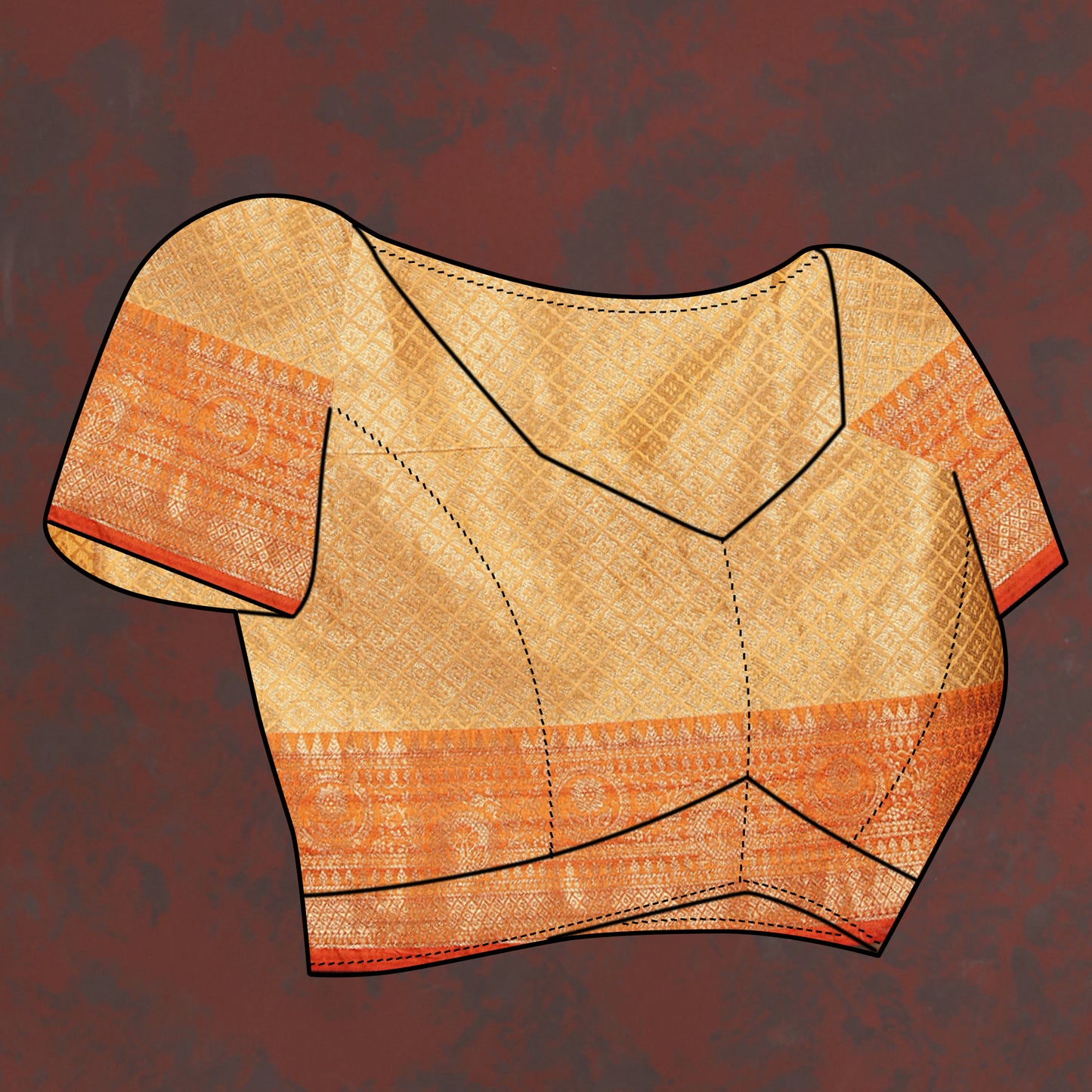 Soft Katan Silk Saree with Zari Weaving Design
