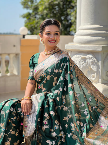 Woven Bollywood Jacquard Saree