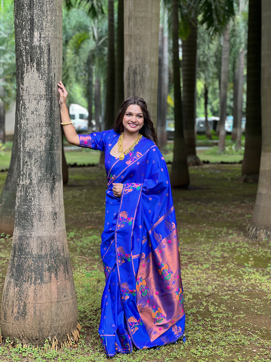 Royal Paithani Women's Silk Saree