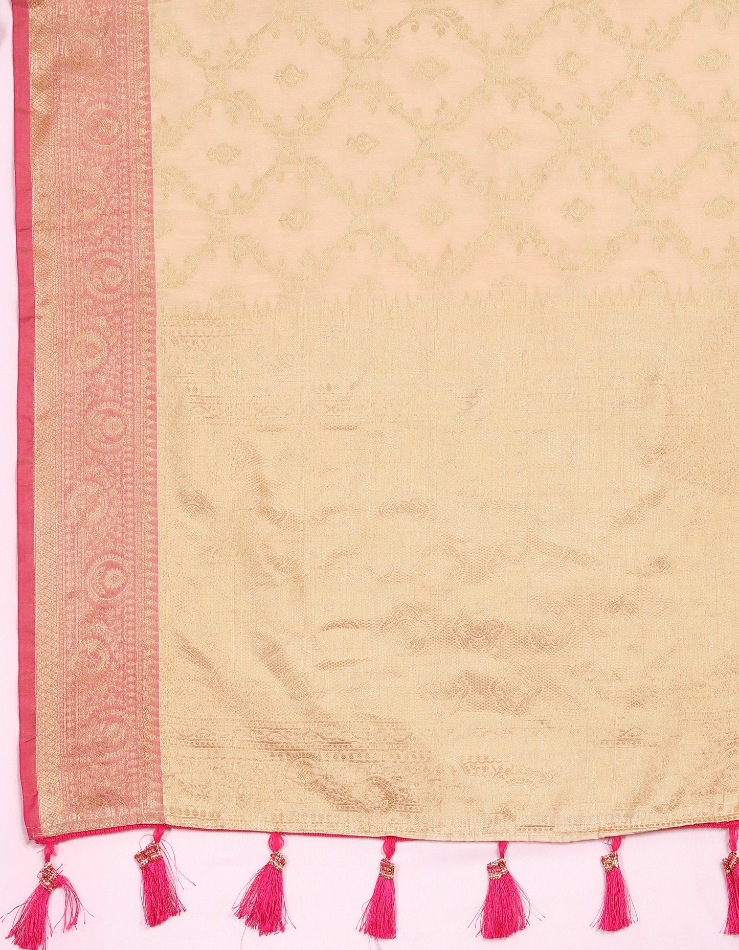 Soft Katan Silk Saree with Zari Weaving Design